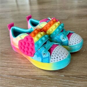 Skechers Rainbow Pop-It Kids Sneakers